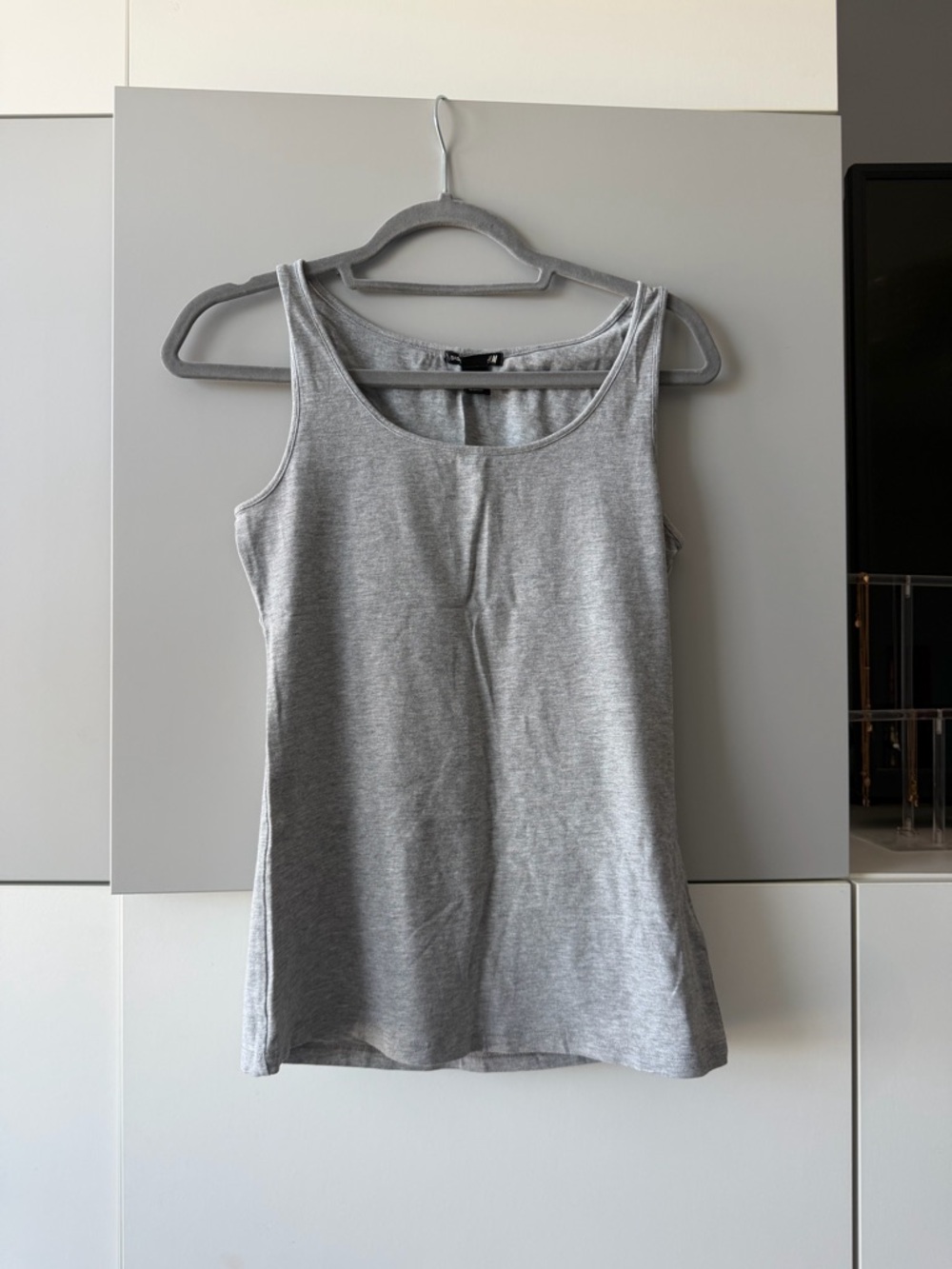 H&M Gray Scoop Neck Women's Tank Top